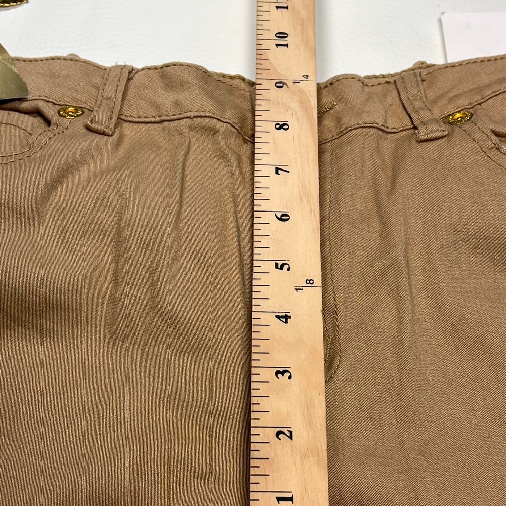 Robins Jean Women Pants 34 Taupe Slim Bootcut Studded USA MSRP $498 New Defects - Picture 11 of 16